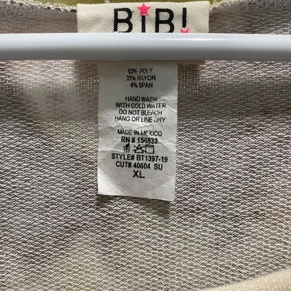 BIBI oversized tie dye fleece tunic - Picture 3 of 4